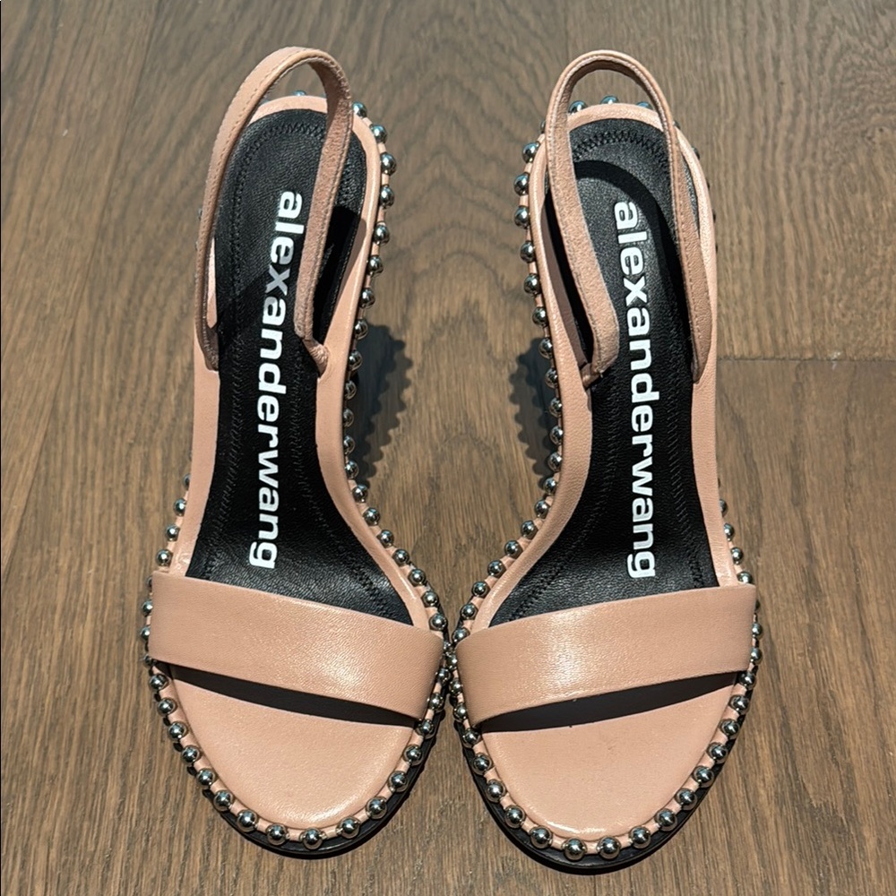Alexander Wang Pink Studded Heels